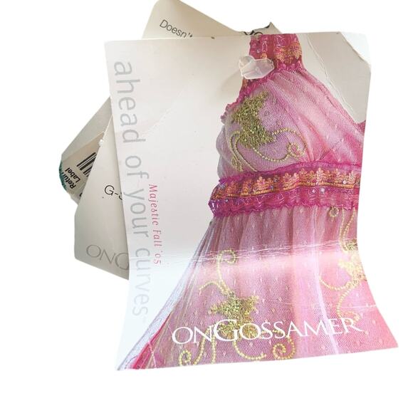 On Gossamer Green Velvet Vintage Thong Panty Majestic 2005 Collection RARE S/M - Picture 6 of 10